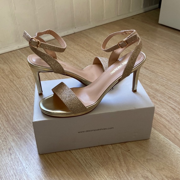 Dream Pairs Shoes - DREAM PAIRS Women's Karrie High Stiletto Pump Heeled Sandals Size 8.5